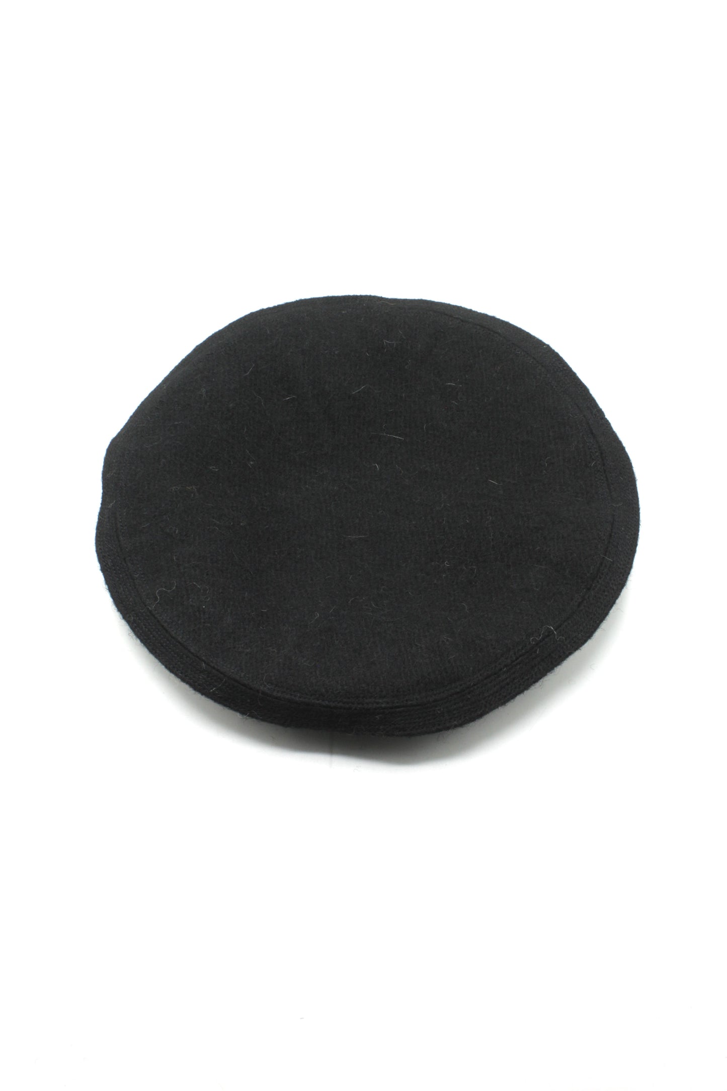 Luxury Hand Made Pure Woolen Black Authentic Chitrali Pakol Cap by Rennuce