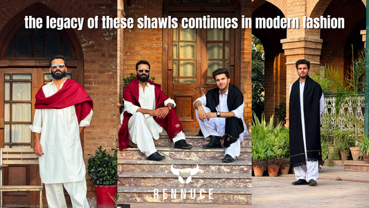 Luxury Men’s Woolen Shawls – Traditional Winter Shawls | Rennuce