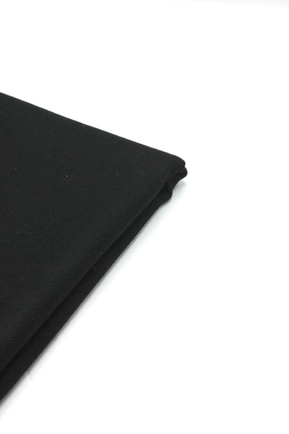 Premium Quality Double Fiber Black striped Pure Woolen Shawl
