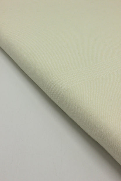 Supreme Quality PLain Off White Pure Woolen Shawl