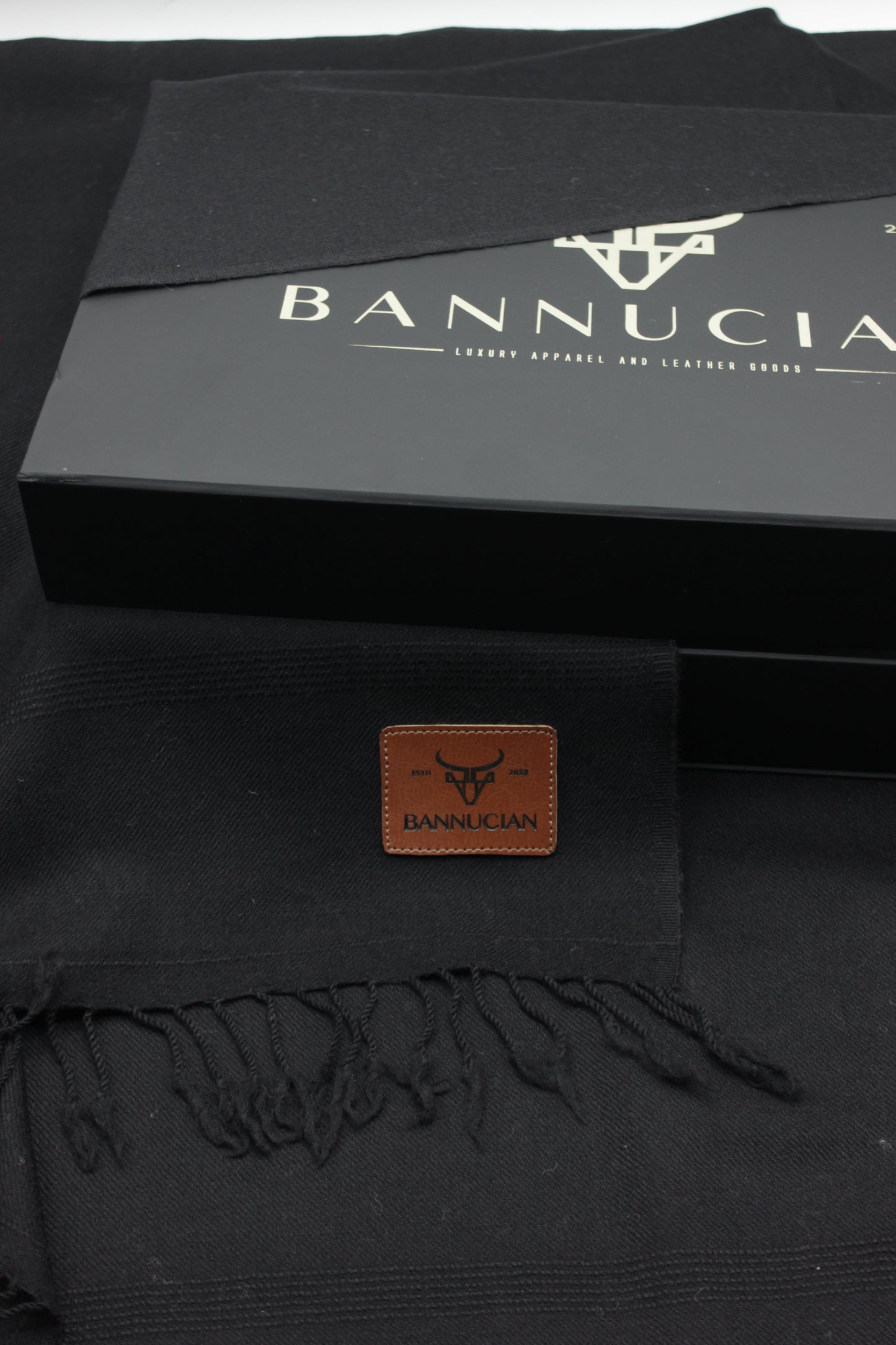 Premium Quality Plain Black Pure Woolen Shawl