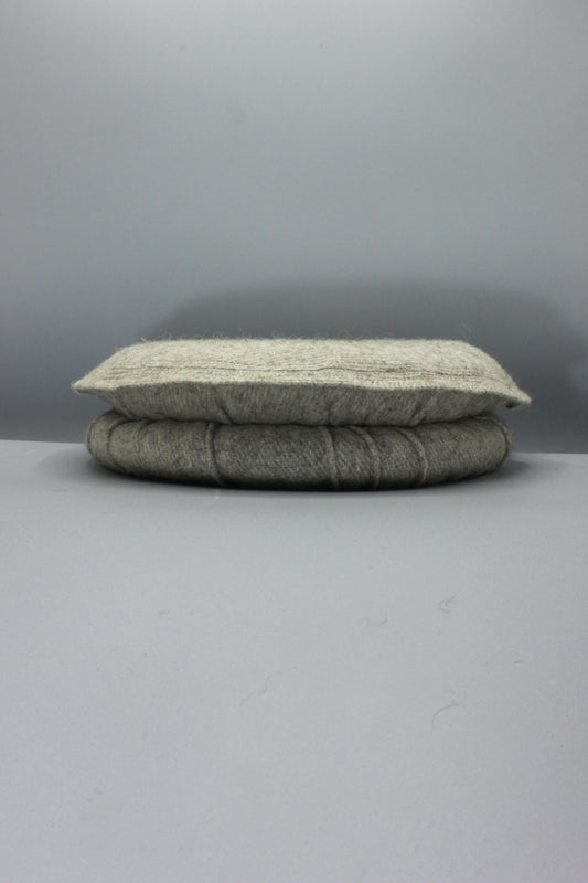 Luxury Hand Made Pure Woolen Beige Authentic Chitrali Pakol Cap by Rennuce