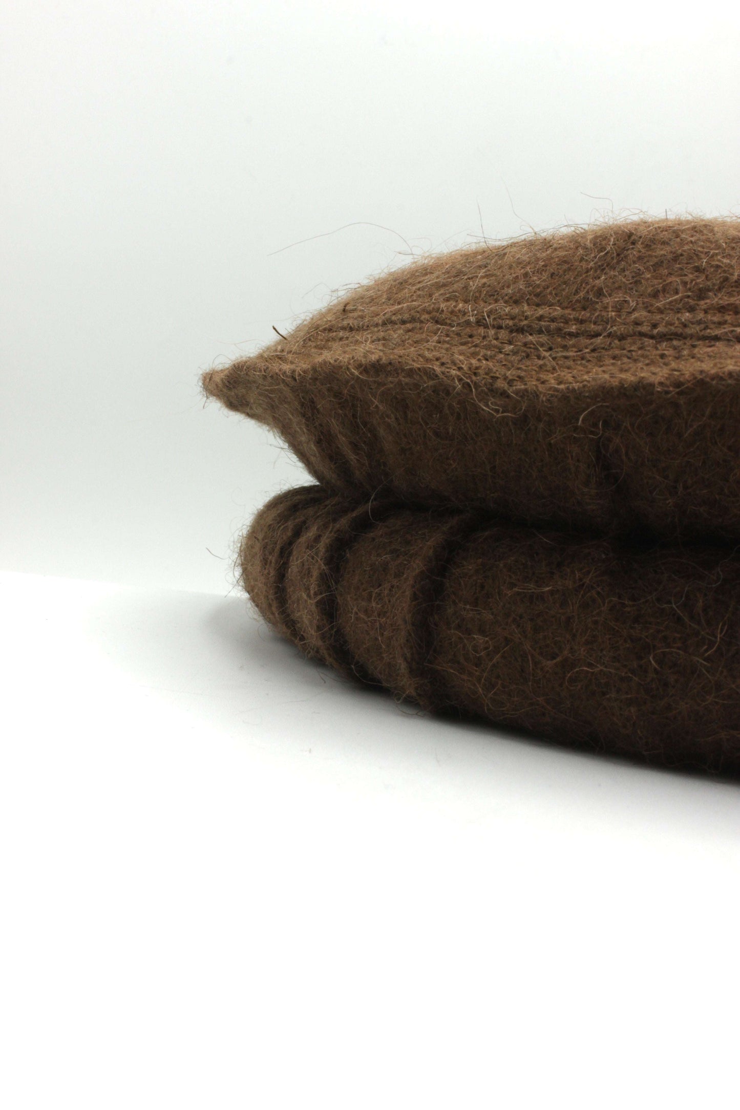 Luxury Hand Made Pure Woolen Chocolate Authentic Chitrali Pakol Cap By Rennuce