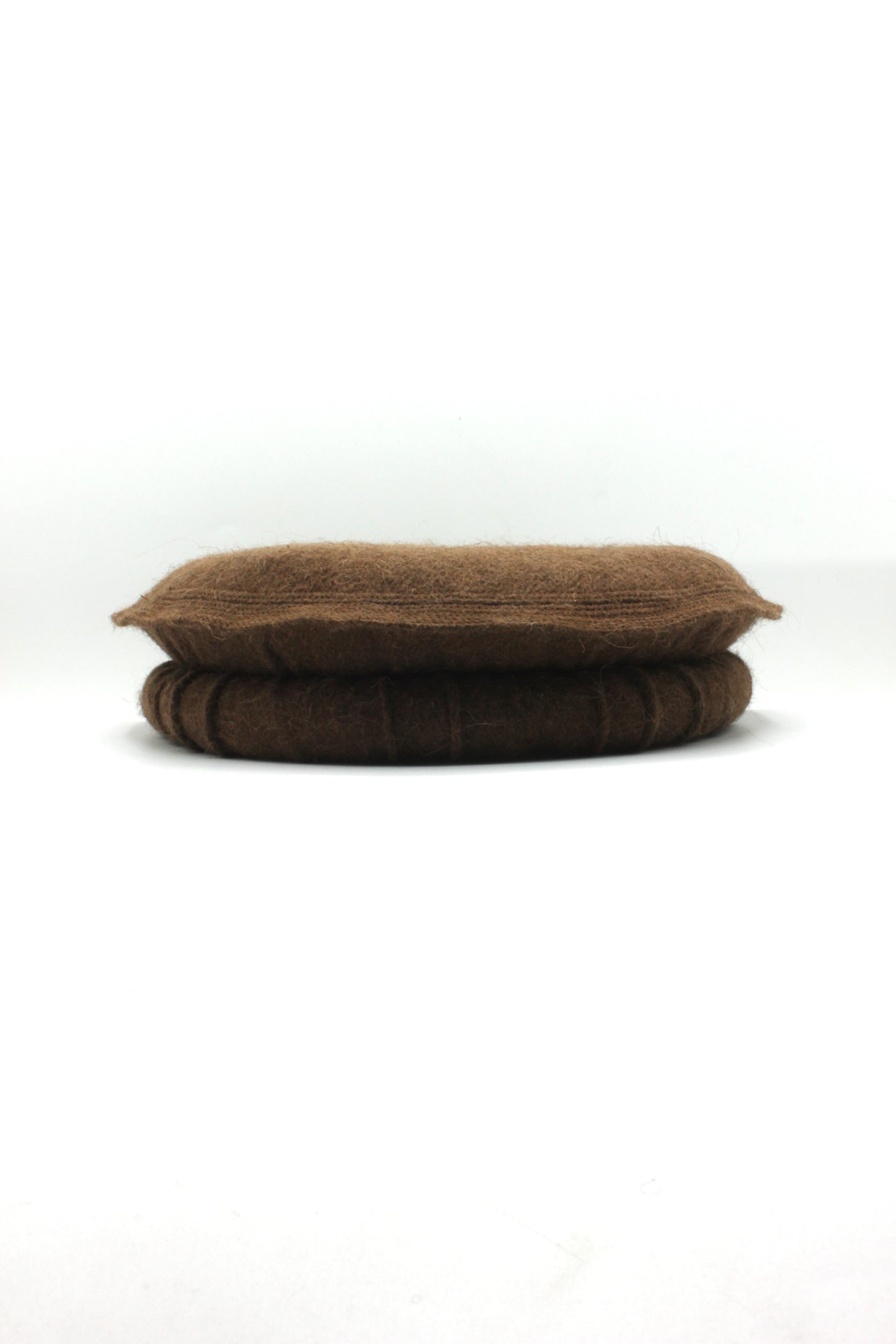 Luxury Hand Made Pure Woolen Chocolate Authentic Chitrali Pakol Cap By Rennuce