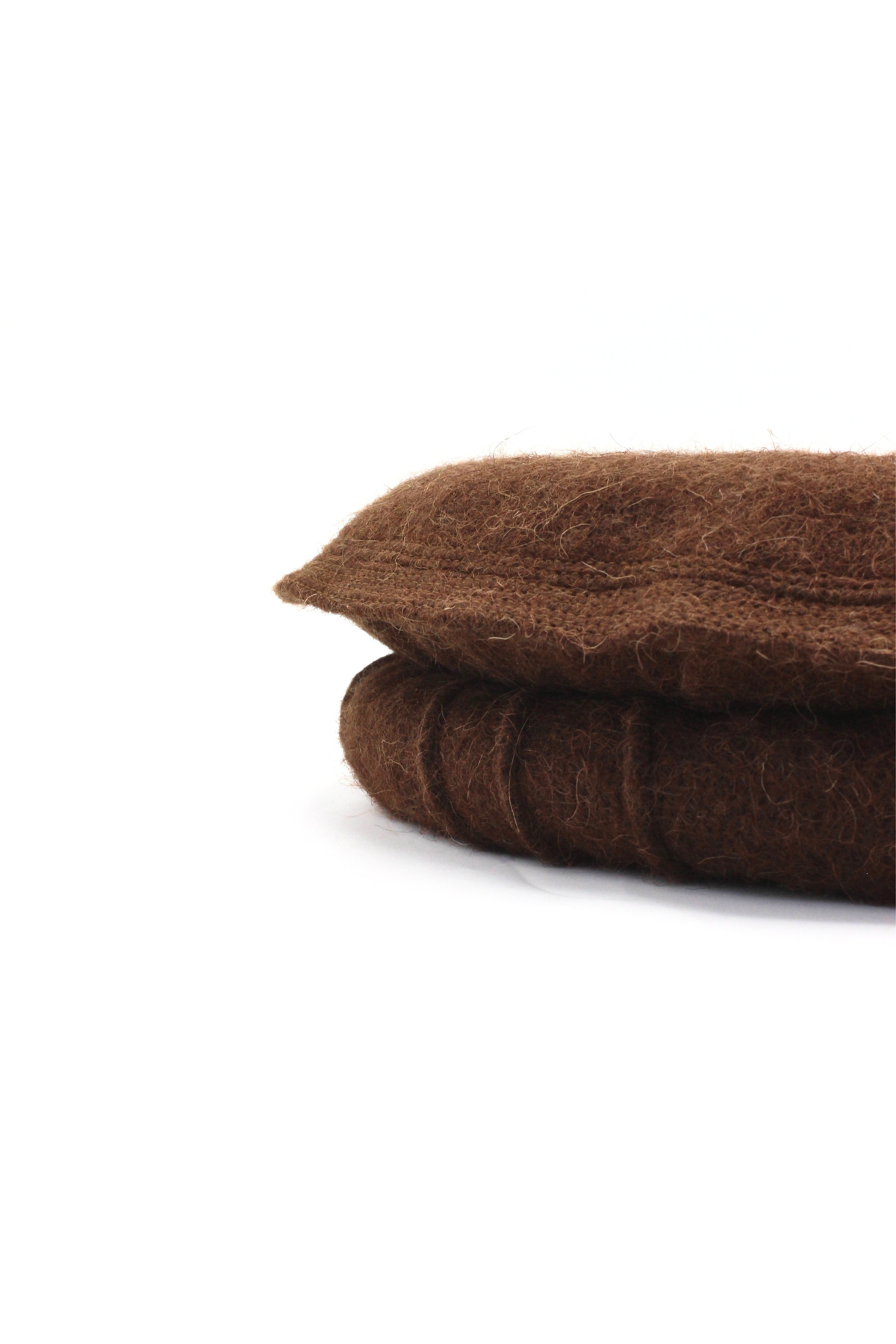 Luxury Hand Made Pure Woolen Chocolate Authentic Chitrali Pakol Cap By Rennuce