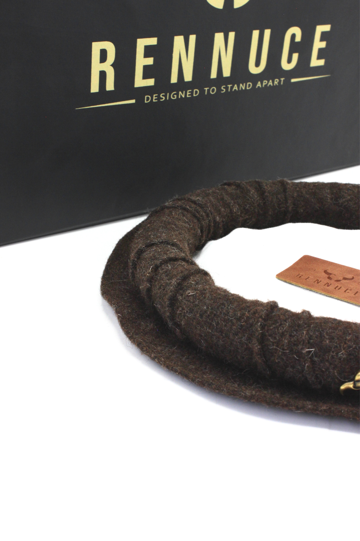 Luxury Hand Made Pure Woolen Dark Brown Authentic Chitrali Pakol Cap by Rennuce