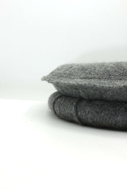Luxury Hand Made Pure Woolen Gray Authentic Chitrali Pakol Cap by Rennuce