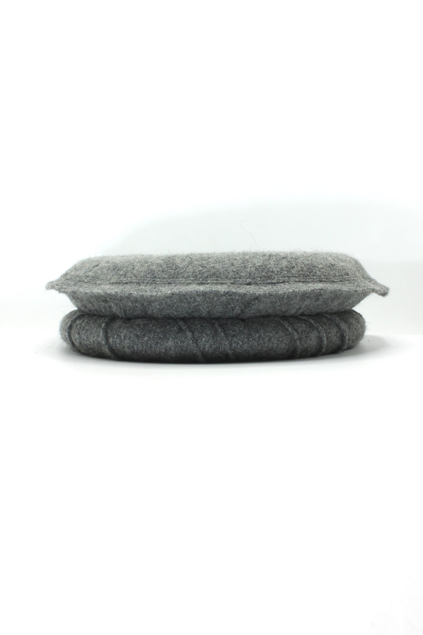 Luxury Hand Made Pure Woolen Gray Authentic Chitrali Pakol Cap by Rennuce