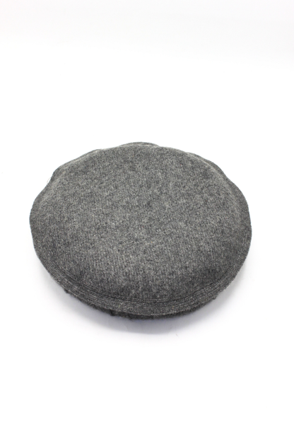 Luxury Hand Made Pure Woolen Gray Authentic Chitrali Pakol Cap by Rennuce
