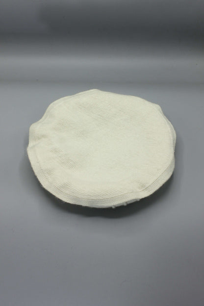 Luxury Hand Made Pure Woolen Off White Authentic Chitrali Pakol Cap by Rennuce