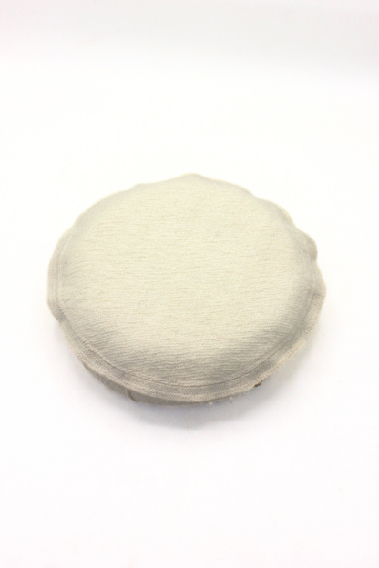 Luxury Hand Made Pure Woolen Off White Authentic Chitrali Pakol Cap by Rennuce