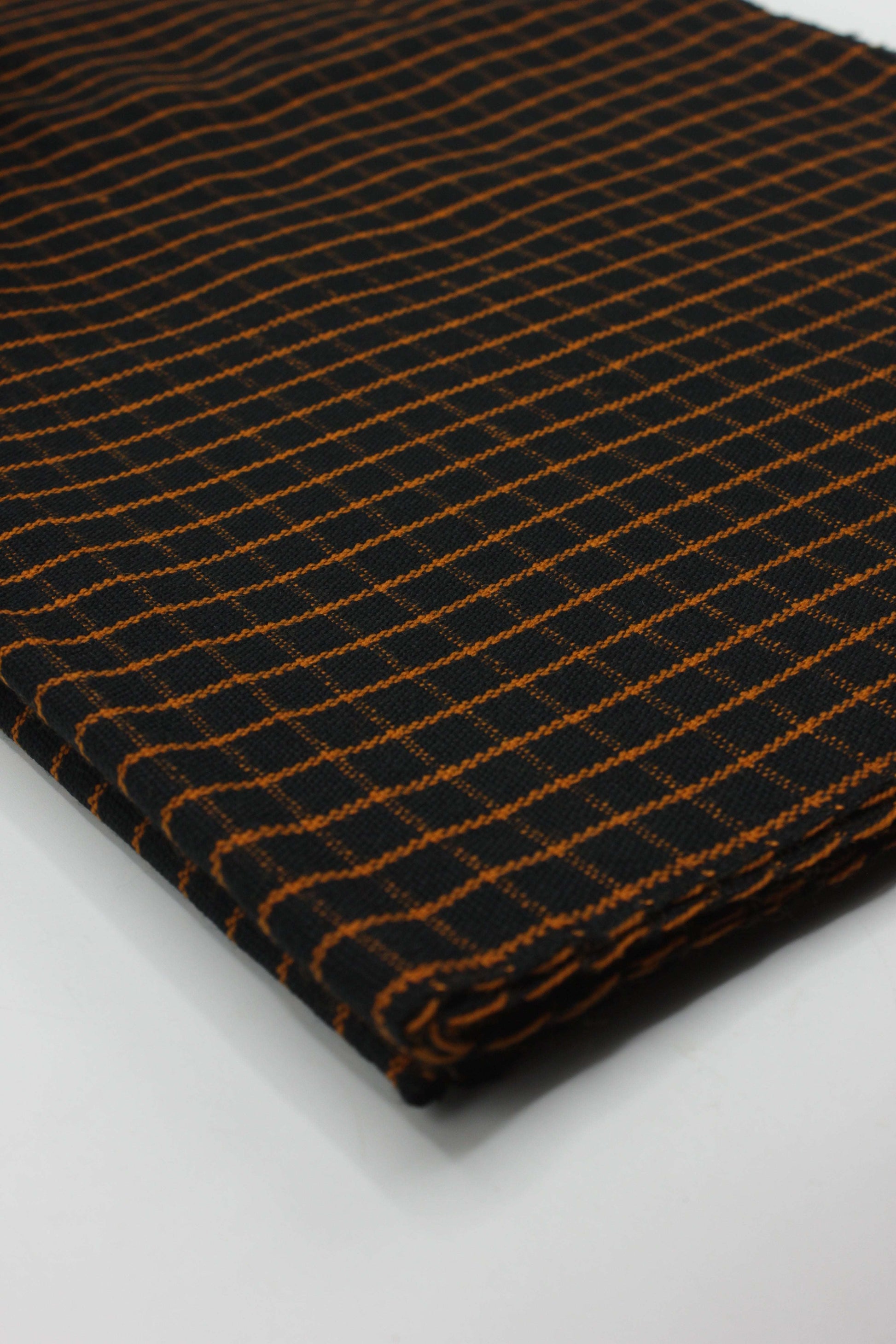 PREMIUM QUALITY BLACK WITH ORANGE NOIR PURE WOOLEN SUIT FOR WOMEN