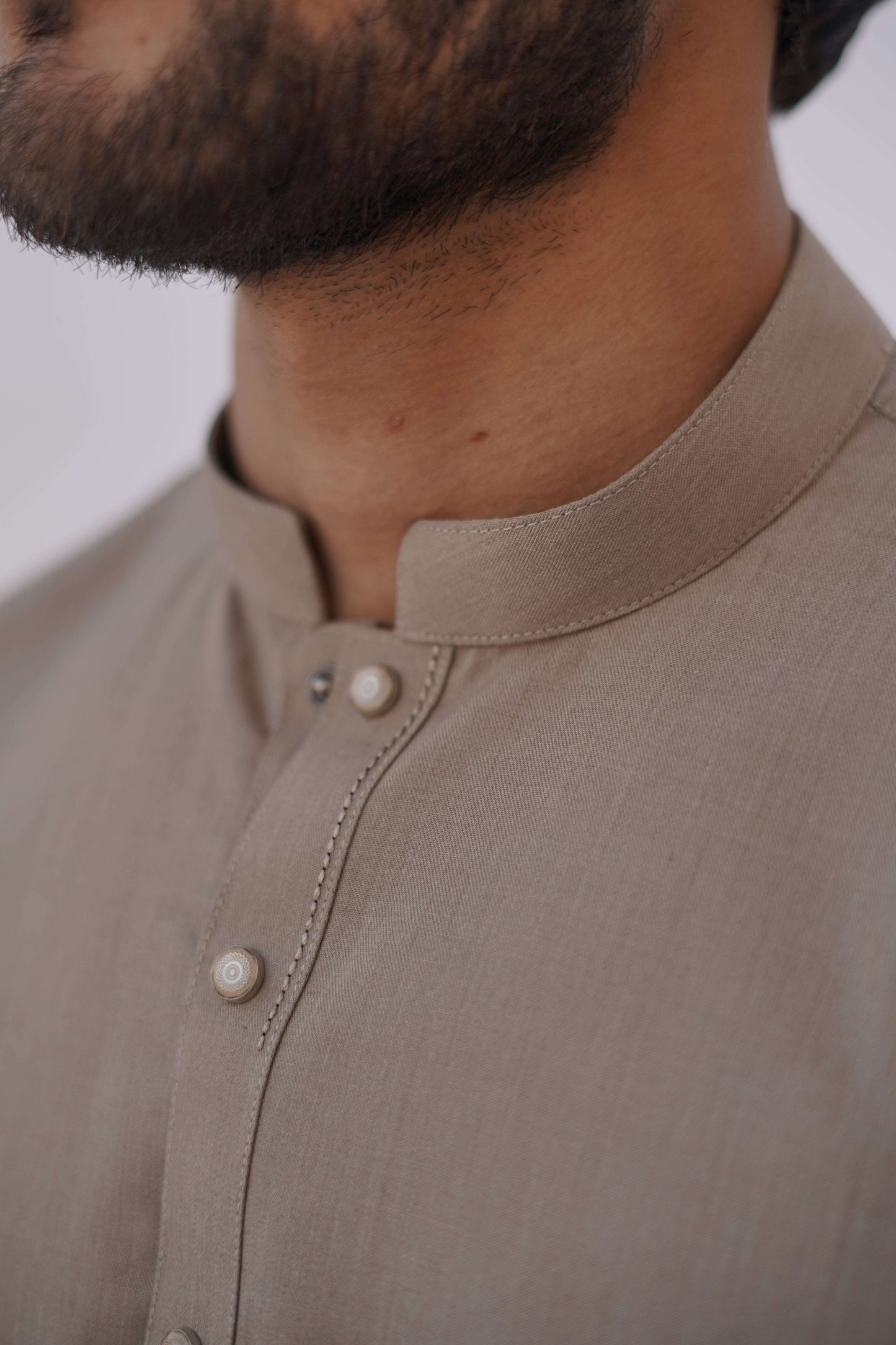 Premium Quality Classic Sandstone Kurta Shalwar by Rennuce