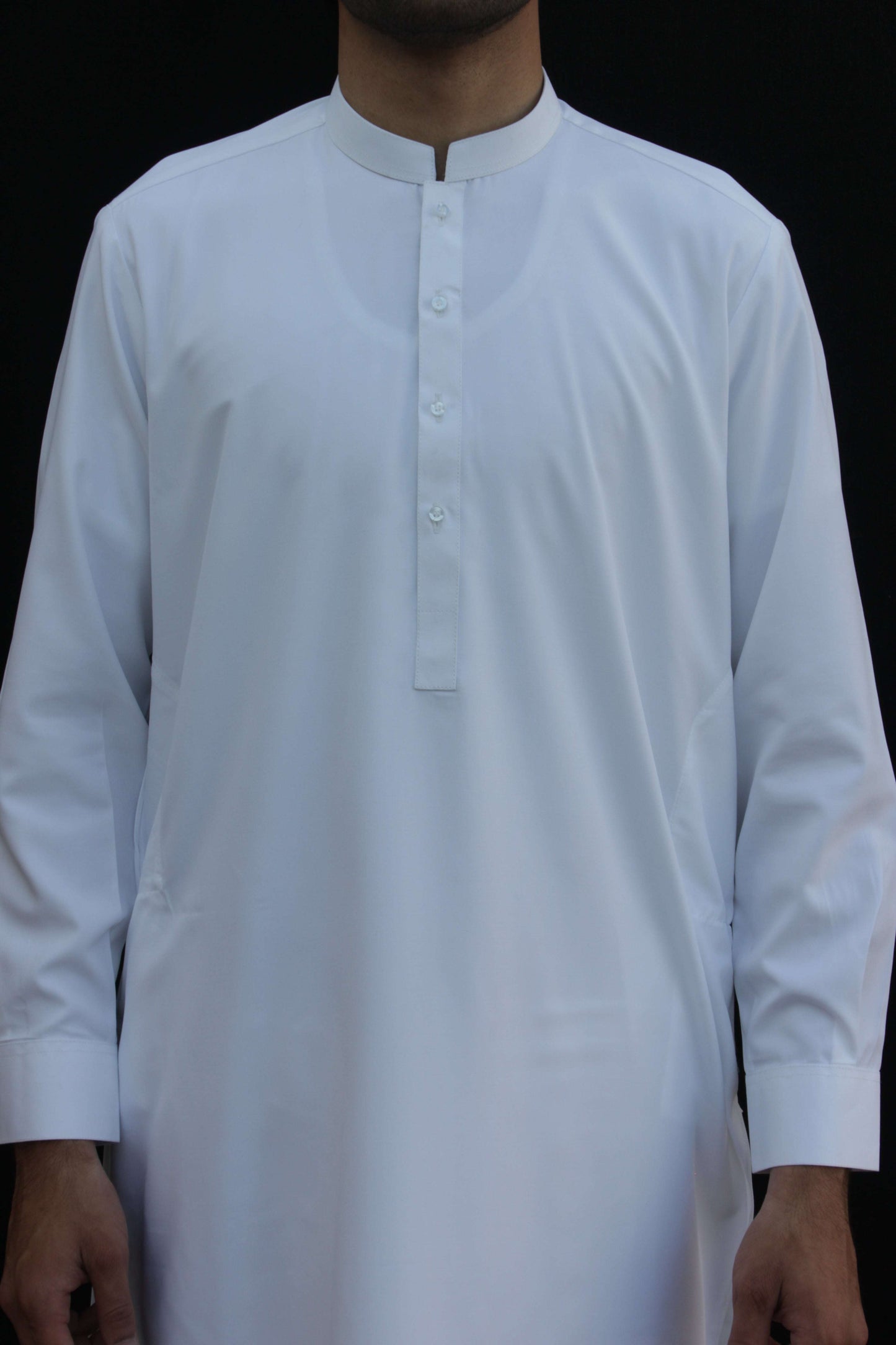 Premium Quality Classic White Kurta Shalwar by Rennuce