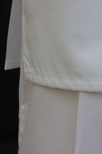 Premium Quality Classic White Kurta Shalwar by Rennuce