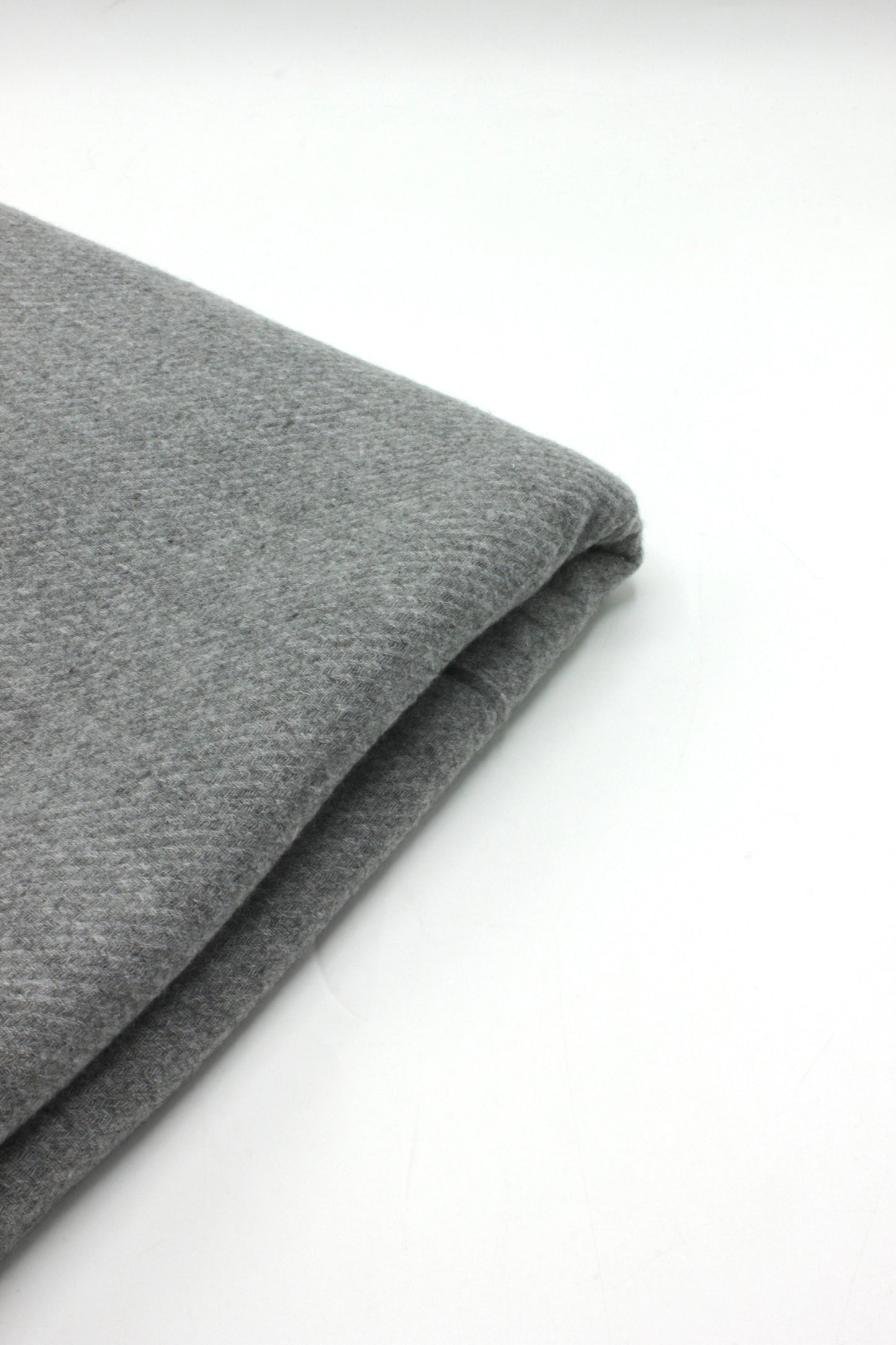 Premium Quality Extremely Soft Gray Color Pashmina Cashmere Shawl for Men