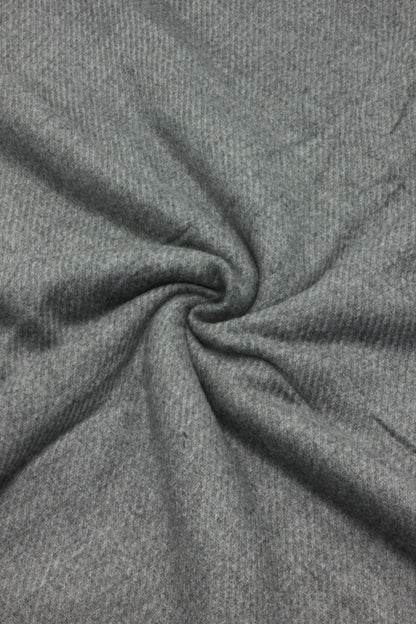 Premium Quality Extremely Soft Gray Color Pashmina Cashmere Shawl for Men