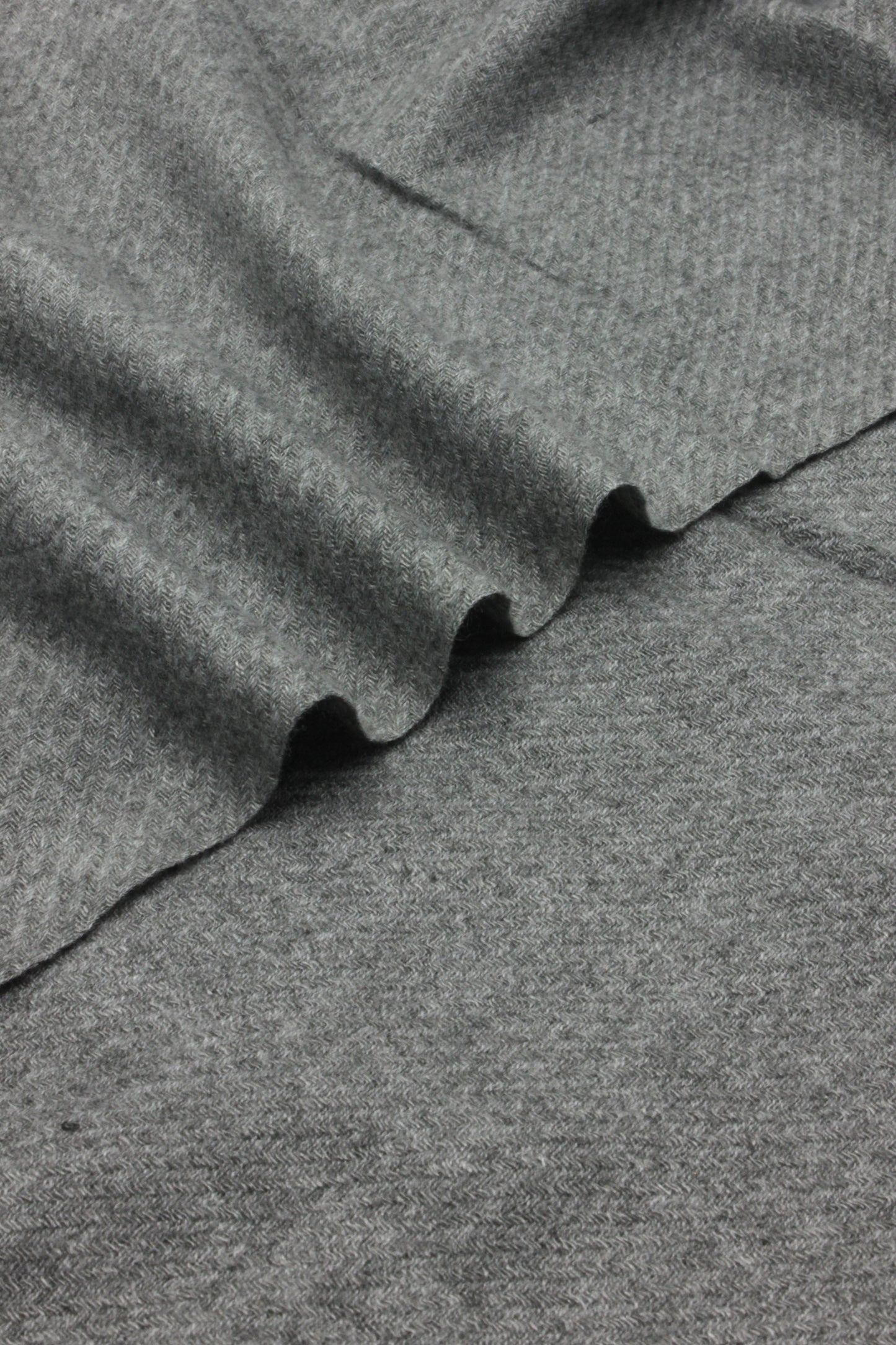 Premium Quality Extremely Soft Gray Color Pashmina Cashmere Shawl for Men