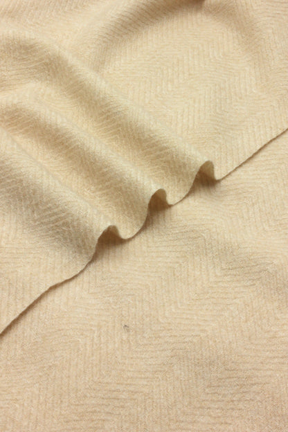 Premium Quality Extremely Soft Light Beige Color Pashmina Cashmere Shawl for Men