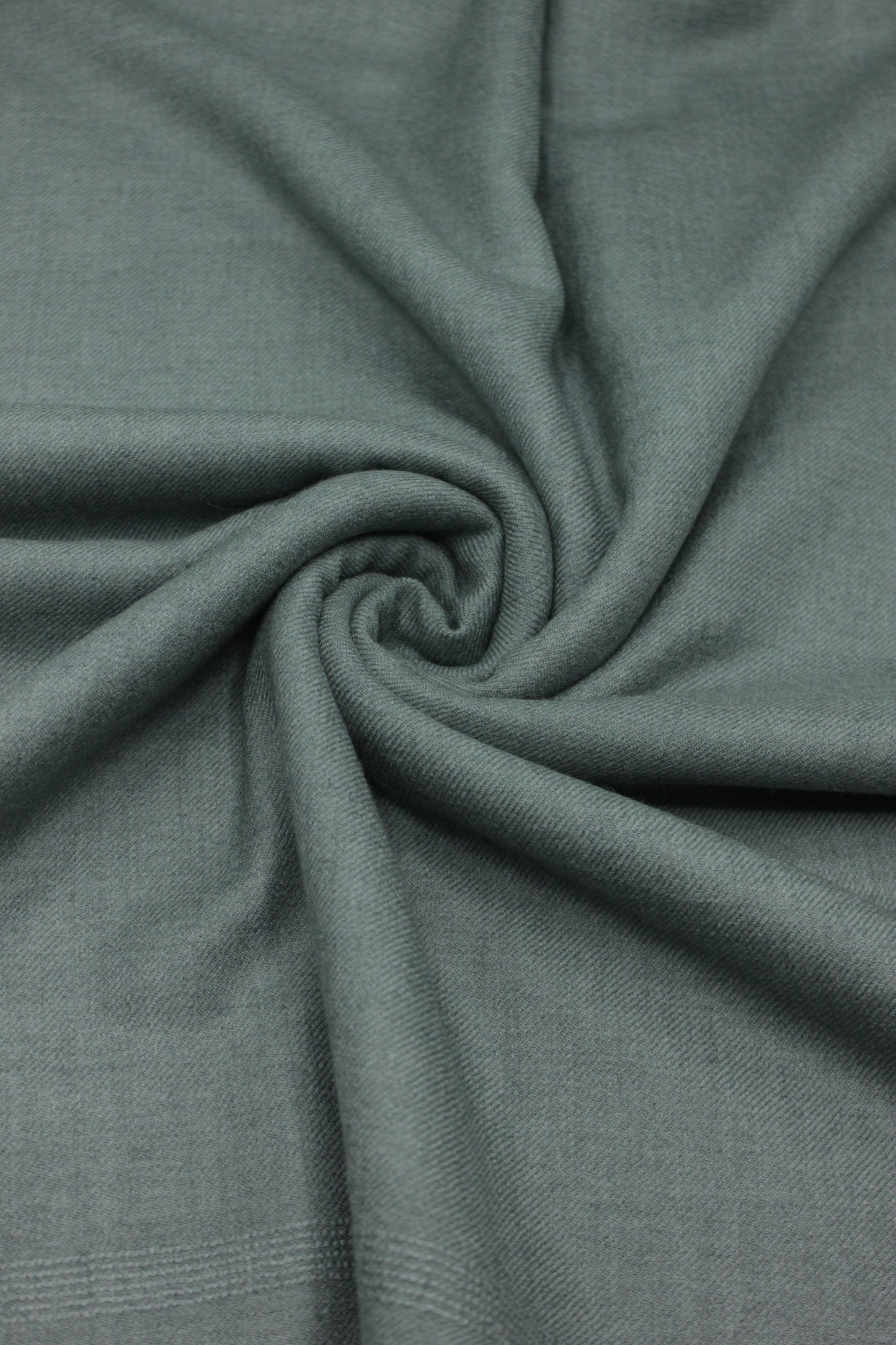 Premium Quality  Single Fiber Gray Plain Pure Woolen Shawl