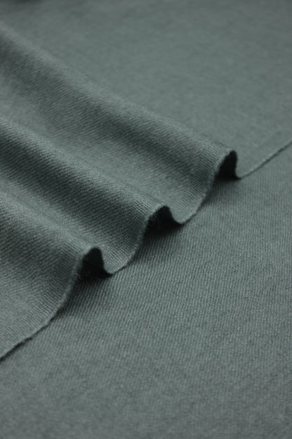 Premium Quality  Single Fiber Gray Plain Pure Woolen Shawl