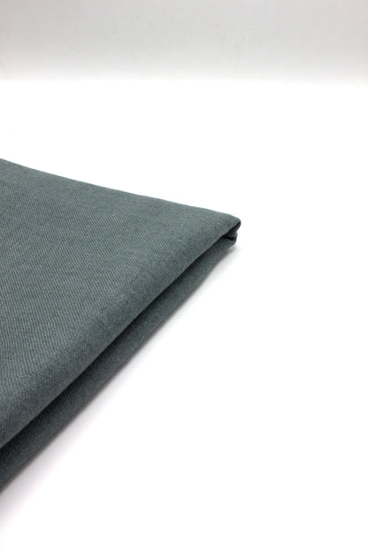 Premium Quality Plain Single Fiber Grey Pure Woolen Shawl by Rennuce