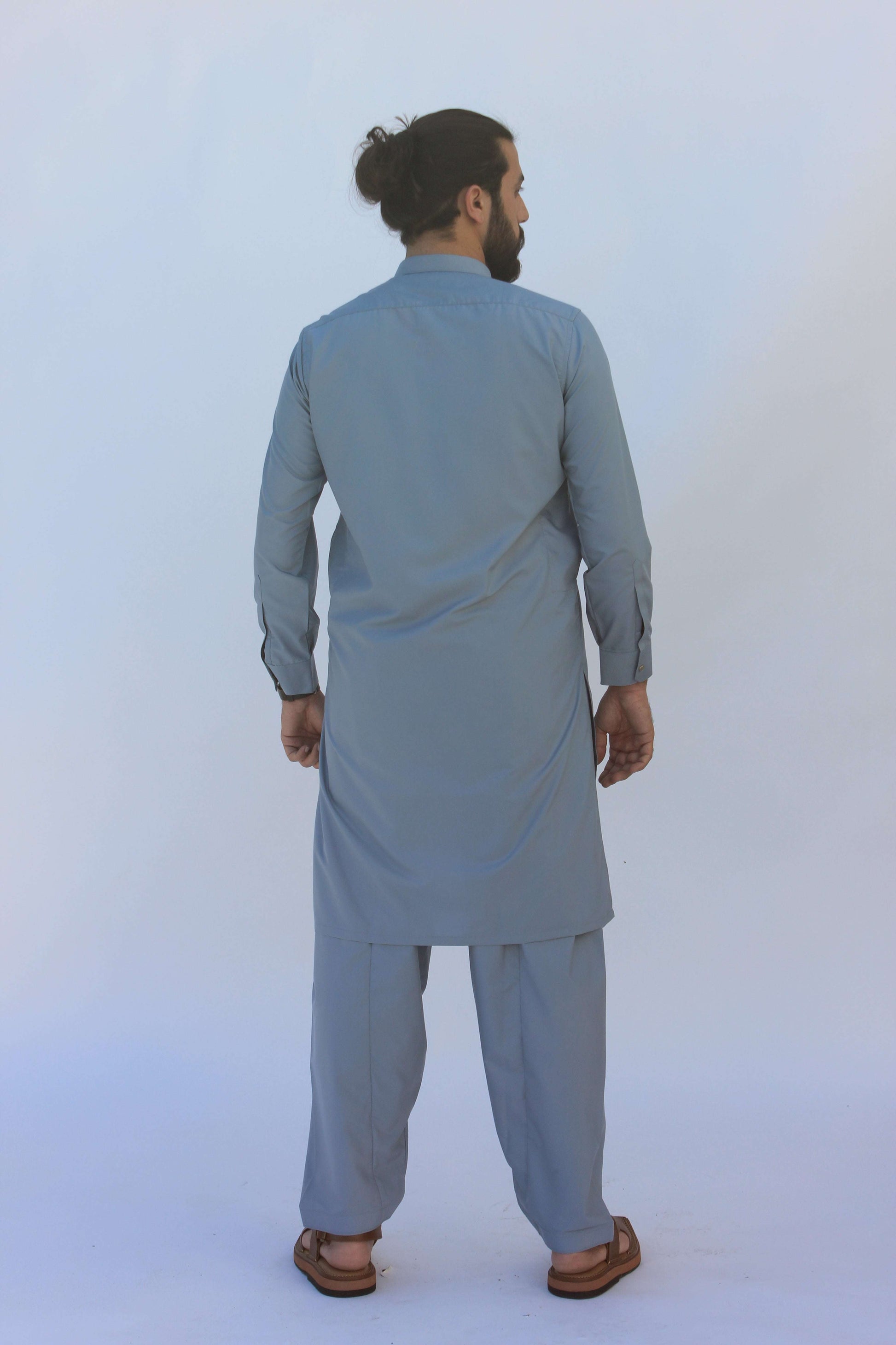 Premium Quality Serene Sky Kurta Shalwar by Rennuce