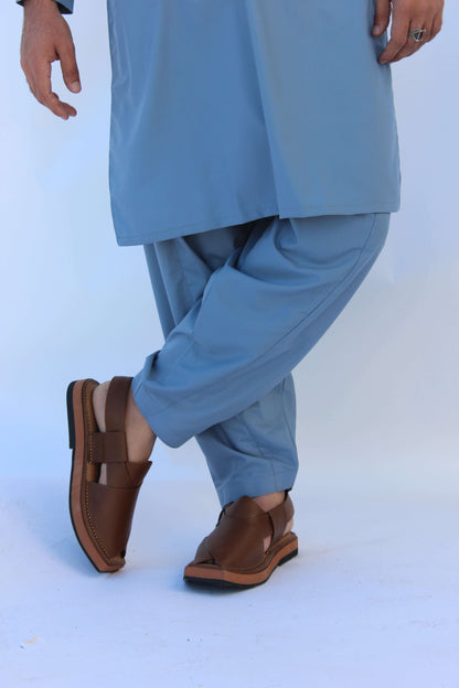 Premium Quality Serene Sky Kurta Shalwar by Rennuce