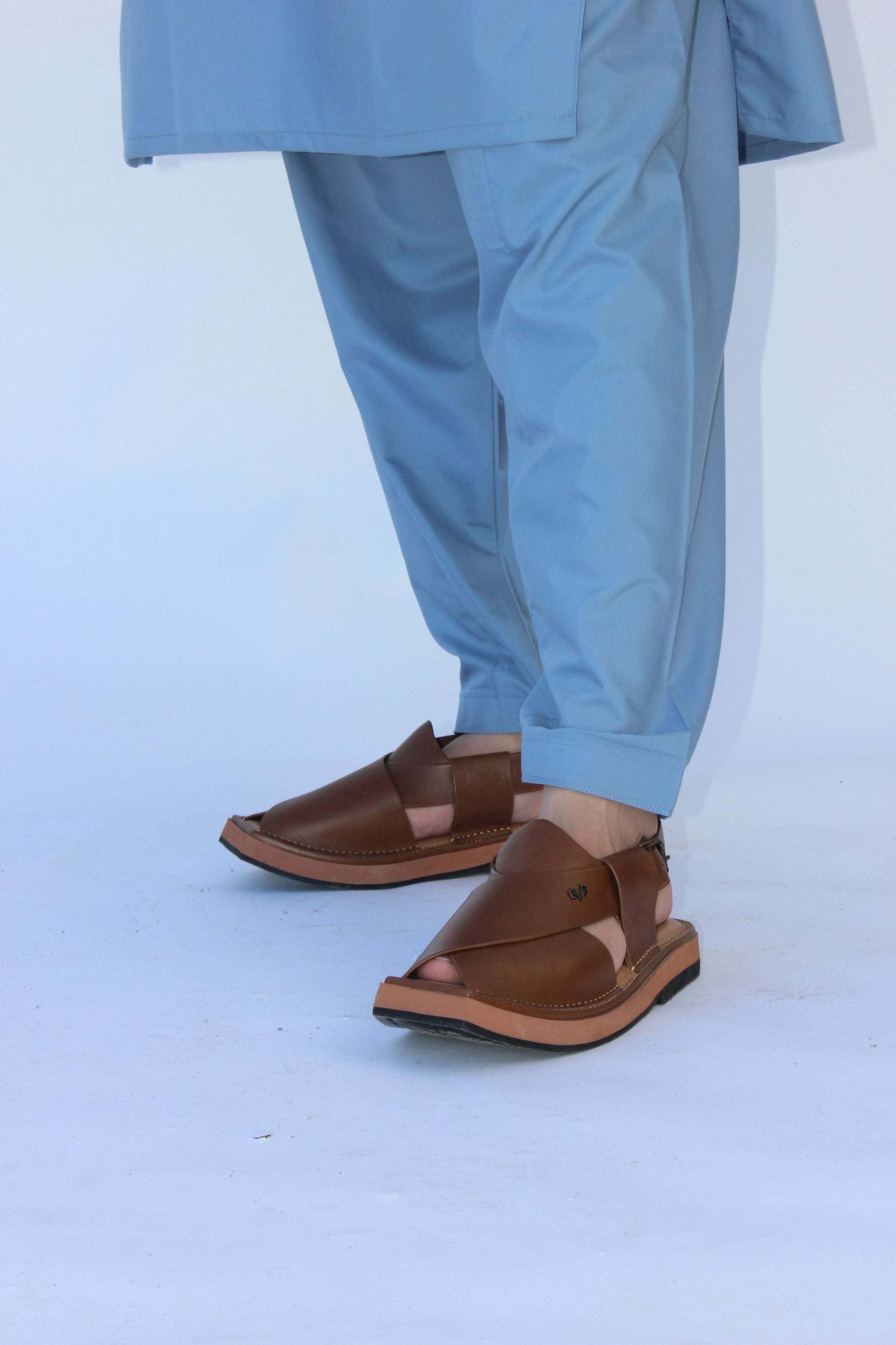 Premium Quality Serene Sky Kurta Shalwar by Rennuce