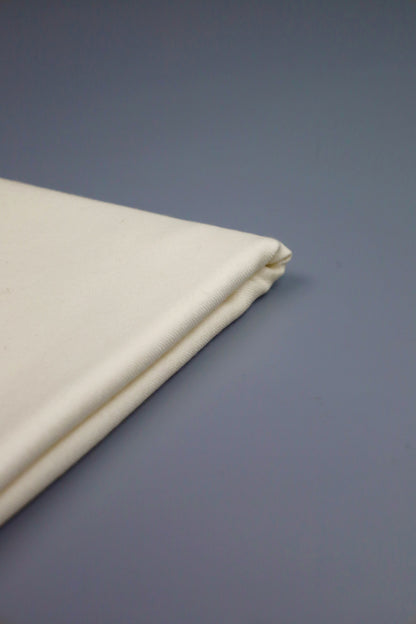 Premium Quality Double Fiber Blue Striped  Off White Pure Woolen Shawl by Rennuce