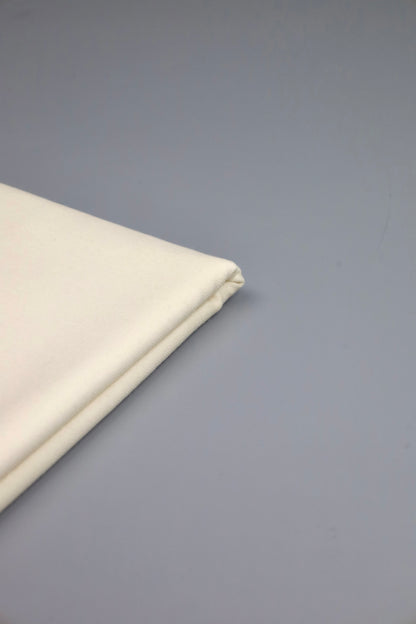 Premium Quality Double Fiber PTI Striped Off White Pure Woolen Shawl by Rennuce