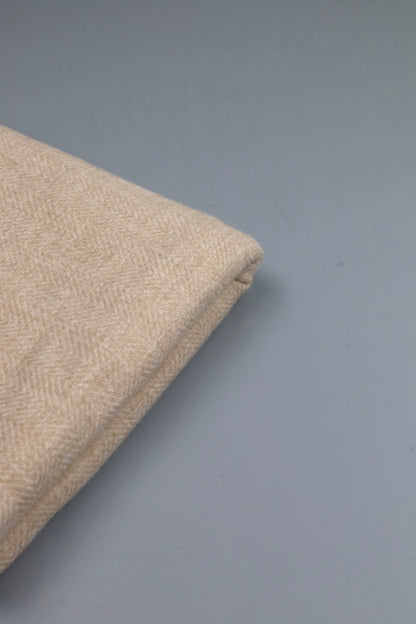 Premium Quality Extremely Soft Light Brown pure woolen Shawl by Rennuce