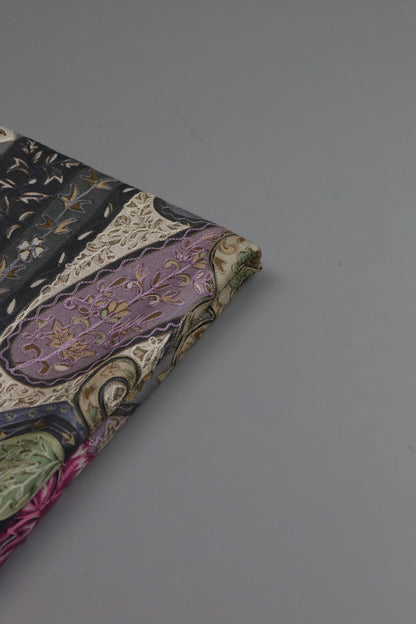 Premium Quality Off White Fully Multi Color Kalamkar Authentic Pashmina Cashmere Shawl by Rennuce