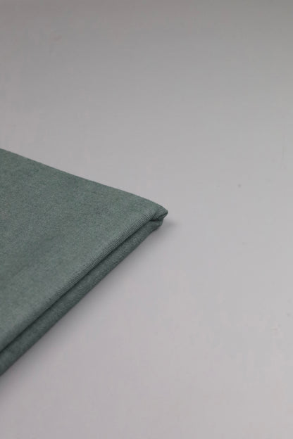 Premium Quality Plain Single Fiber Grey Pure Woolen Shawl by Rennuce