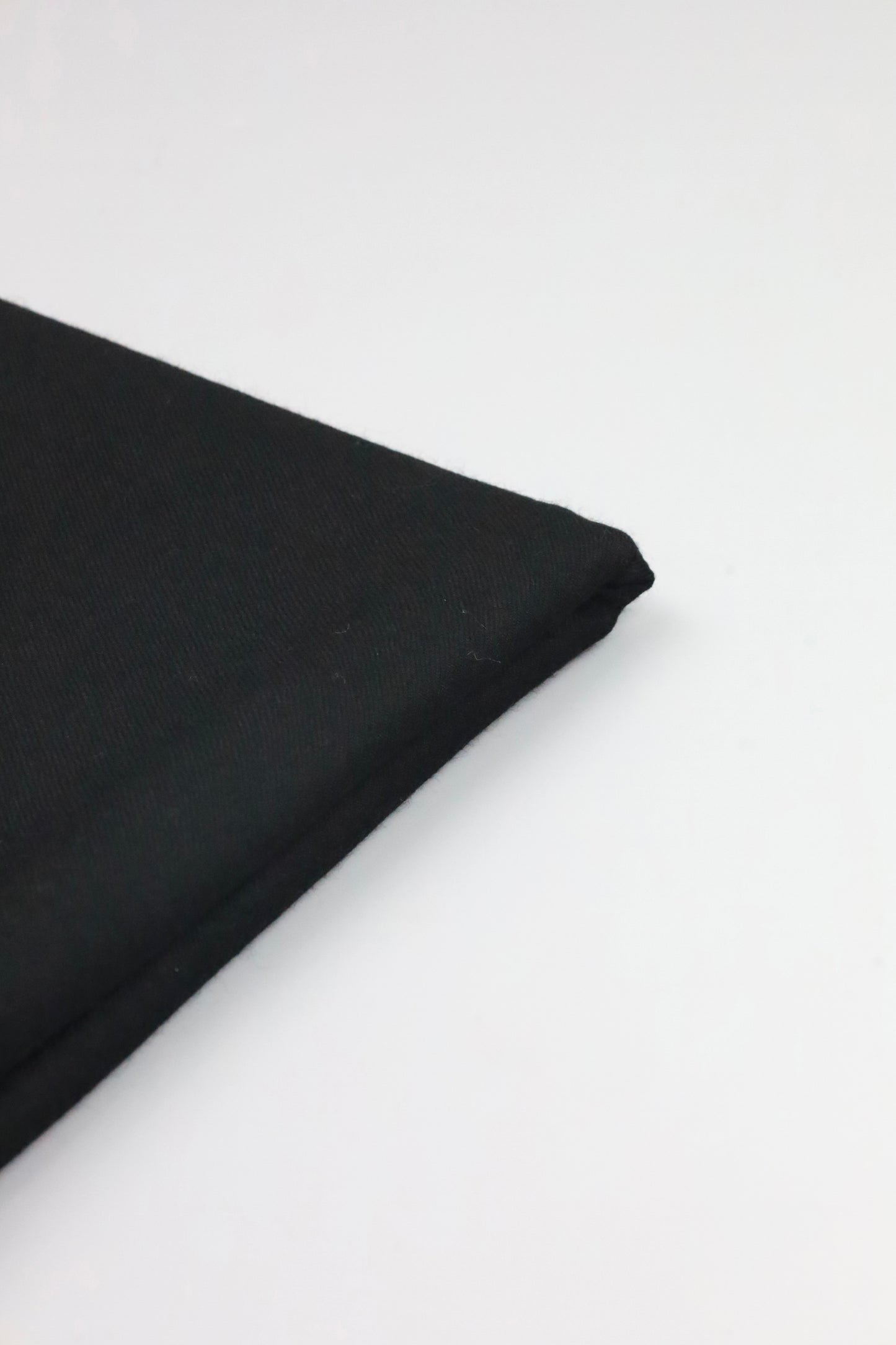 Premium Quality Striped Jet Black Pure Woolen Shawl by Rennuce